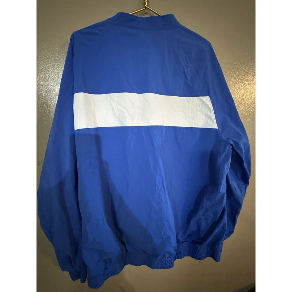 Nike Jordan Team Woven Long Sleeve Pullover Jacket Royal Blue Sz XXL